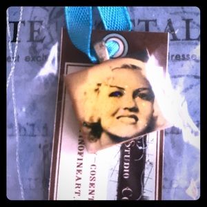 You choose! Marilyn Monroe scrabble pendant signed